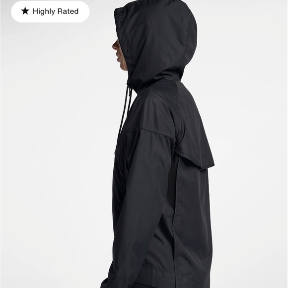 NWOT Black Nike Sportswear Windrunner Windbreaker - M - Picture 3 of 15